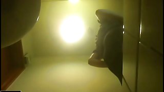 Girl with hot butt is pissing on real amature voyeur scenes