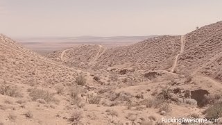Gabriella Paltrova Fucks in the Desert