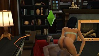 fucked moms infront of her teen daughters then we had threesome sims4
