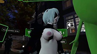 VR Chat Naked Woman! feat SpitDragon@Youtube