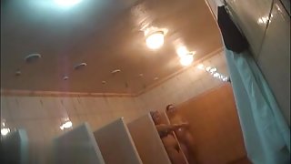 Hidden cameras in public pool showers 561