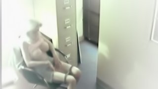 Blonde milf masturbation caught on a hidden camera