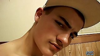18 Year Old, Cute, Straight Guy Cums in Sex Toy