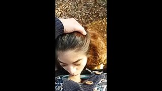 Public POV Blowjob