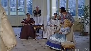 Brunette girl gets ass fucked in a historical video