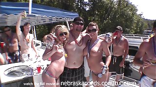 whipped cream body shots party home video