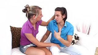 Cute Teen Is Actually A Cock Hungry Maniac