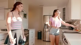 Sweet Aidra Fox and her friend like to pleasure each other's pussies