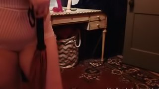Vintage Lingerie Booty Shake and Spanking
